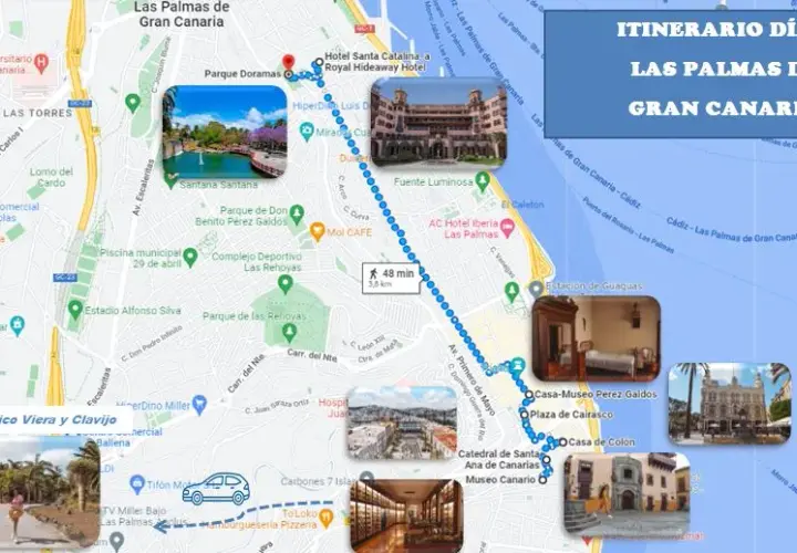 Mapa de Gran Canaria: Encuentra el mejor recorrido y atracciones