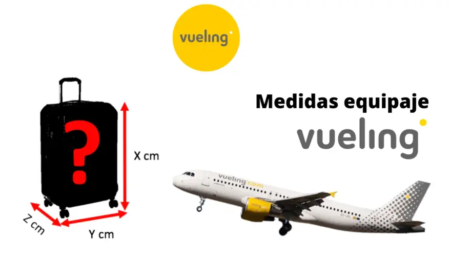 Equipaje de mano de Vueling - medidas, peso y recargos