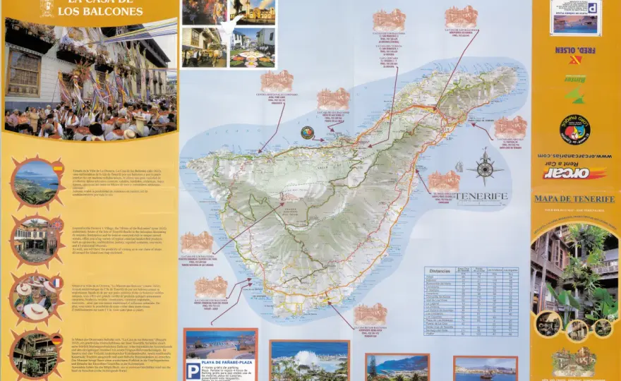 Mapa Tenerife isla entera: Encuentra el mapa perfecto para explorar